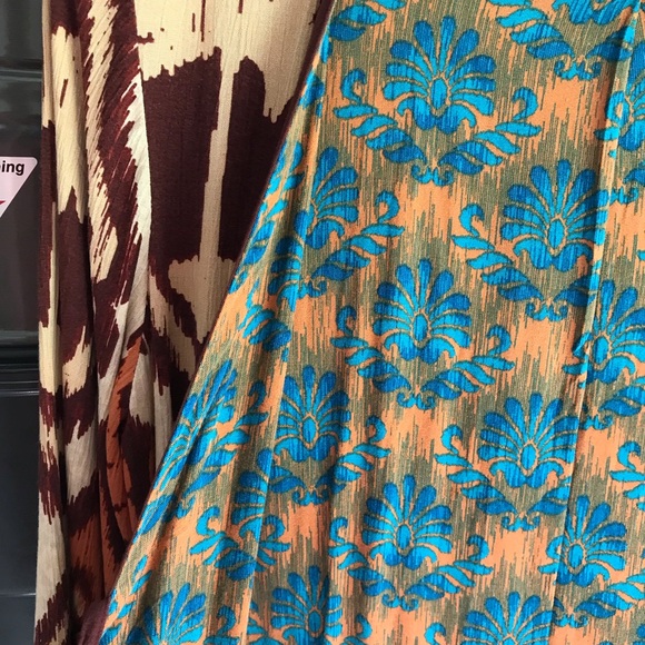 Soft Surroundings open tunic/ caftan with tassel ties. - Picture 5 of 6